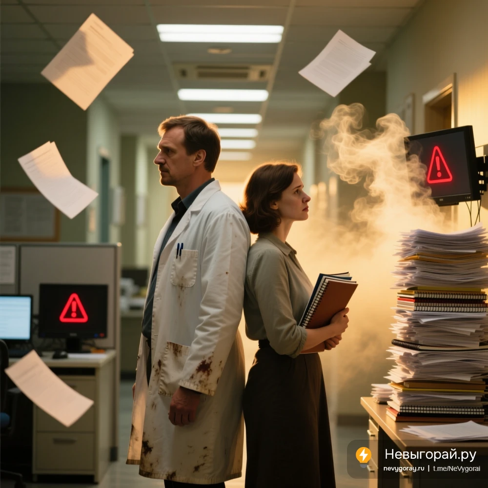 Эмоциональное выгорание врачей/учителей: специфика помогающих профессий