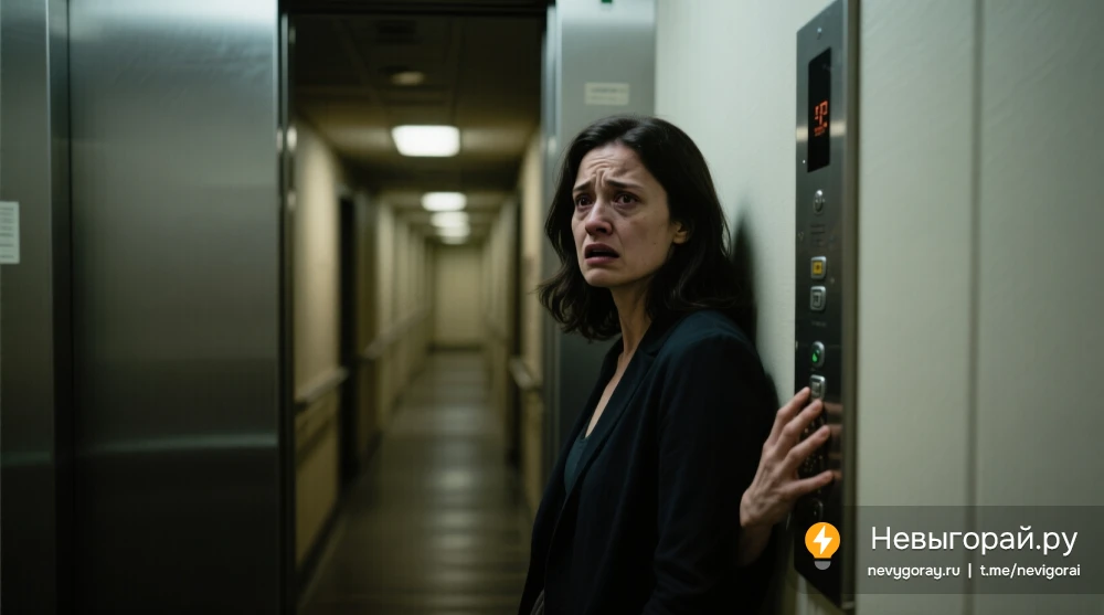 Она не выходила из квартиры 8 месяцев. Первый раз, когда села в лифт, она заплакала