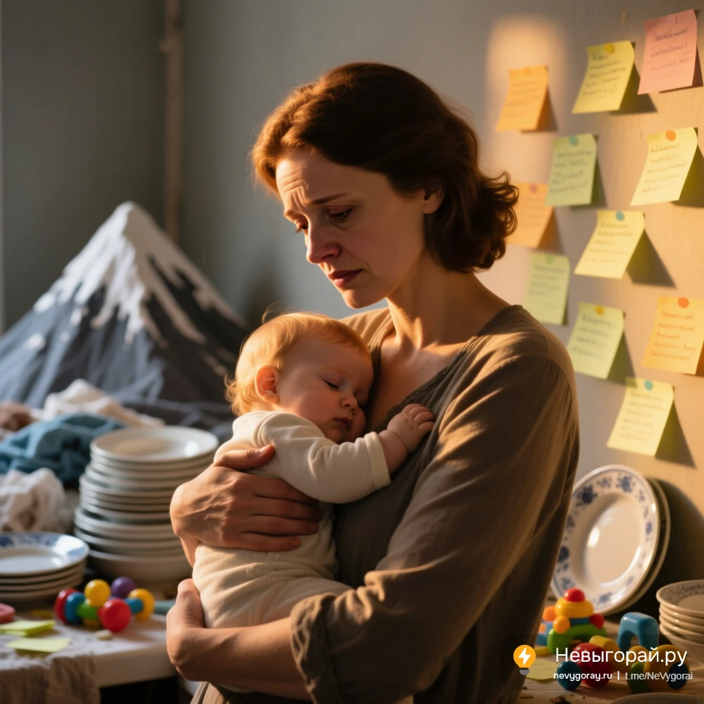 Родительское выгорание: когда не можете смотреть на собственного ребенка