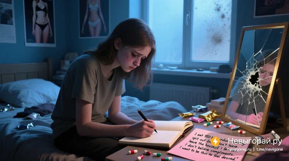 Я не могу чувствовать себя красивой, пока не похудею до костей. Что мне делать?